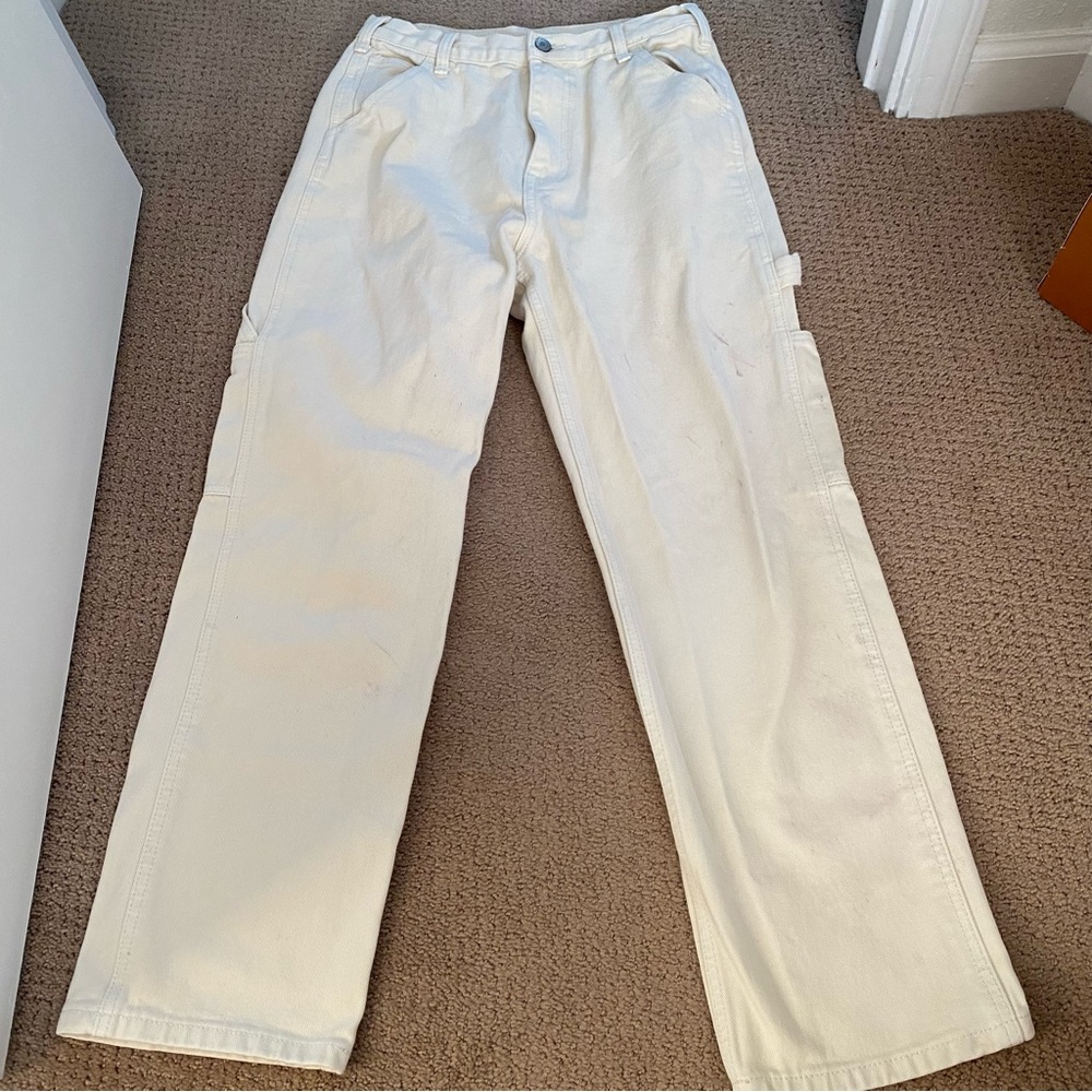 Brandy Melville Milla Cargo Carpenter Utility Pants Gem